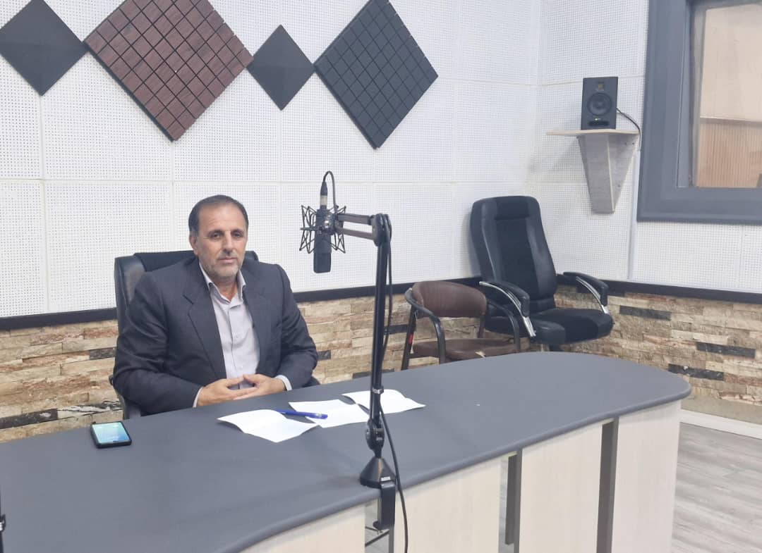 حضور مدیرکل بنیاد شهید و امور ایثارگران استان کرمانشاه در برنامه رادیویی صدای شهر